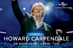 »Howard Carpendale: Die Show meines Lebens – Live in Hamburg« auf 2 CDs, DVD und Blu-ray