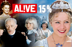 Alive-Rabattaktion: 15 % Rabatt auf ausgewählte DVDs und Blu‑rays