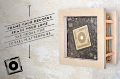 Frame Your Records – Vinyl Aufbewahren, Dekorieren und Ansehen mit dem Record Jack und Jimmy Cage