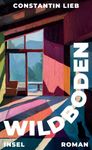 CONSTANIN LIEB, WILD­BODEN, INSEL, ROMAN. Eine bunte Illustration eines Raums mit Schatten und Katze.