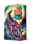 "SPIGEL Bestseller-Autorin" steht oben links. Buchtitel: "The Sea Spinner – Flutgeküsst". Fantasievoller Vogel vor Wellen.