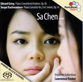 Sa Chen spielt Klavierkonzerte, SACD