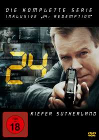 24 (Komplette Serie inkl. 24: Redemption), DVD
