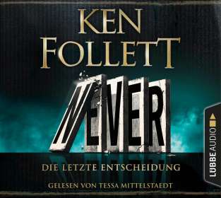 Ken Follett: Never - deutsche Ausgabe, CD