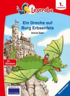 Ein Drache auf Burg Erbsenfels  Cover
