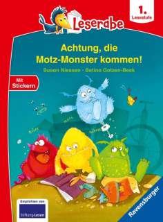Achtung, die Motz-Monster kommen! Cover