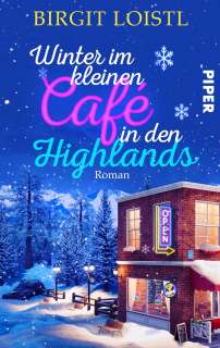Winter im kleinen Cafe in den Highlands Cover