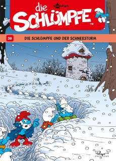 Die Schlümpfe und der Schneesturm (39) Cover