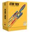 „Star Trek: The Original Series“ Boxset, 60 Jahre, gelb und schwarz, zeigt Figuren, enthält 9 limitierte Edition Lobbykarten.