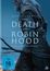 Texte: "HE WAS NO HERO", "HUGH JACKMAN", "THE DEATH OF ROBIN HOOD", "AB 18. JUNI IM KINO". Ein alter Mann mit Bogen.