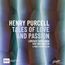 Texte: "Henry Purcell: Tales of Love and Passion", "Lorenzo Ghirlanda", "Vox Orchester", "& Marie-Sophie Pollak". Hintergrund: Bunte, geometrische Formen.