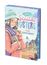 "Seaside Sisters: Elsas Wirbelwindherz" von Mia Andersen. Illustration: Mädchen mit Notizbuch, im Hintergrund Meer und Freunde.