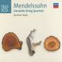Felix Mendelssohn Bartholdy: Streichquartette Nr.1-7, CD,CD,CD