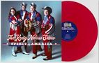 "The Kody Norris Show: Spirit of America" steht auf einem Albumcover. Vier Personen in patriotischen Outfits mit einer Gitarre., LP