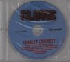 CD mit Text: "CLOVIS", "GULF & WESTERN", "ALAMO OUTPOST", "CHARLEY CROCKETT", und 14 Liedtitel darunter auf blauem Hintergrund., CD