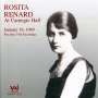 : Rosita Renard At Carnegie Hall, CD,CD