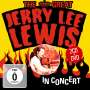 Jerry Lee Lewis: The Great Jerry Lee Lewis In Concert  (2 CD + DVD), 2 CDs und 1 DVD