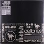 Texte: WHITE PONY, 06.20 2000, deftones. Design: Schwarzes Cover, weißes Pony-Logo, geometrische Schriften., 4 LPs