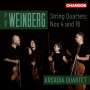 Mieczyslaw Weinberg (1919-1996): Streichquartette Vol.3 (Arcadia Quartet), CD