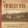 Charles Ives (1874-1954): Symphonien Nr. 1 & 2, Super Audio CD
