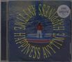 Text: "Happiness Anytime", "Leon Bridges Presents".  
Illustration mit einer Person in rotem Outfit auf einem Boot im Wasser., CD