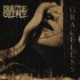 "Suicide Silence" in verästelter Schrift links oben, "Graceless" vertikal rechts. Eine gesichtsumfassende Schlange und Knistern., CD