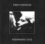 "John Farnham" oben, "Whispering Jack" unten. Schwarz-weißes Foto einer Person im Profil, die jemandem nahekommt., 2 CDs
