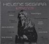 "HELENE SEGARA & FRIENDS" steht oben. Namen von Künstlern sind um ein Schwarz-Weiß-Porträt von Helene gruppiert., LP