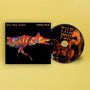 Text: „for fox sake THE FoX“. Ein kunstvoller Fuchs in bunten Farben neben einer CD mit einem fuchsartigen Design., CD