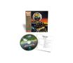 „Thin Lizzy - Night Life“ CD und Booklet, Stadt im Abendrot, Panther-Illustration. Japanische und englische Schriftzeichen., CD