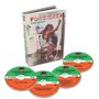 Buchcover: "Foreigner head games". Frau bei Urinalen. Vier CDs mit ähnlicher Aufschrift., 3 CDs und 1 Blu-ray Audio