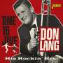 Don Lang: Time To Jive, CD