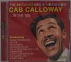 "The HI-DE-HO Man Cab Calloway ...in the '50s" steht auf einem CD-Cover, das sein lächelndes Gesicht zeigt., CD