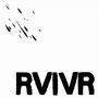 Text unten: "RVIVR". Oben links schwarze Farbspritzer auf weißem Hintergrund., LP