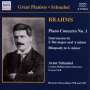 Johannes Brahms (1833-1897): Klavierkonzert Nr.1, CD