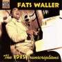 Fats Waller: The 1935 Transcriptions, CD