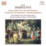Ernst von Dohnanyi (1877-1960): Konzertstück f.Cello & Orchester op.12, CD