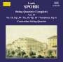 Louis Spohr (1784-1859): Streichquartette Vol.17, CD