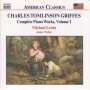 Charles Tomlinson Griffes (1884-1920): Klavierwerke, CD