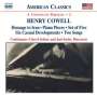 Henry Cowell (1897-1965): Instrumental,Chamber & Vocal Music 2, CD