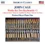 John Cage: Werke für 2 Klaviere Vol.1, CD