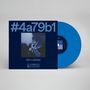 Text: "#4a79b1", "RAY LOZANO". Ein blauer Schallplattenumschlag mit einem Bild in der Mitte., Single 12"
