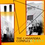 "The Cassandra Complex" und "Generating Station Complex". Schwarz-weiße Fotos, geometrische Formen, gelber Hintergrund., CD