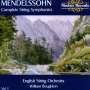 Felix Mendelssohn Bartholdy: Streichersymphonien Vol.3, CD