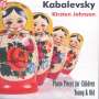 Dimitri Kabalewsky: Klavierstücke für Kinder, CD