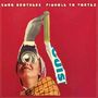 "Smug Brothers Pinhole to Vortex." Collage mit Kopf und Kamera-Auge auf rotem Hintergrund., LP