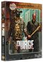 Aufschrift: "THE PURGE STAFFEL 2", "Collector's Edition", "UNCUT!", "Horror/Action". Zwei maskierte Figuren, düstere Atmosphäre.