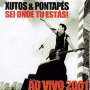 Xutos & Pontapés: Sei Onde Tu Estás: Ao Vivo 2001, CD