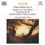 Carl Maria von Weber: Klavierwerke Vol.4, CD