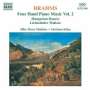 Johannes Brahms: Klaviermusik zu 4 Händen Vol.2, CD
